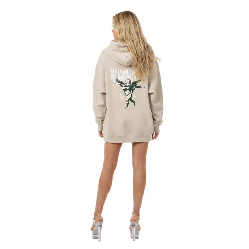 CUPID SNIPER HOODIE BONE